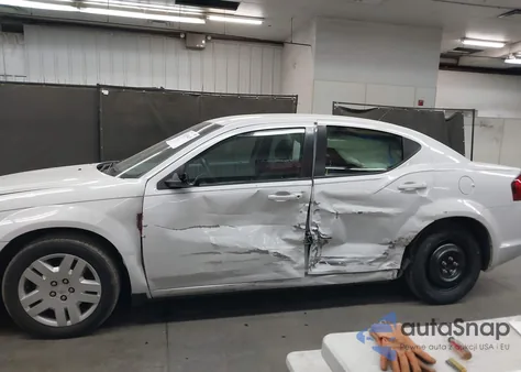 2014 Dodge Avenger Se из США, поврежденный, VIN 1C3CDZAB7EN220112